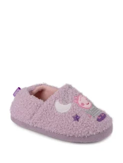 Clearance Totes Pink Childrens Peppa Pig Slippers