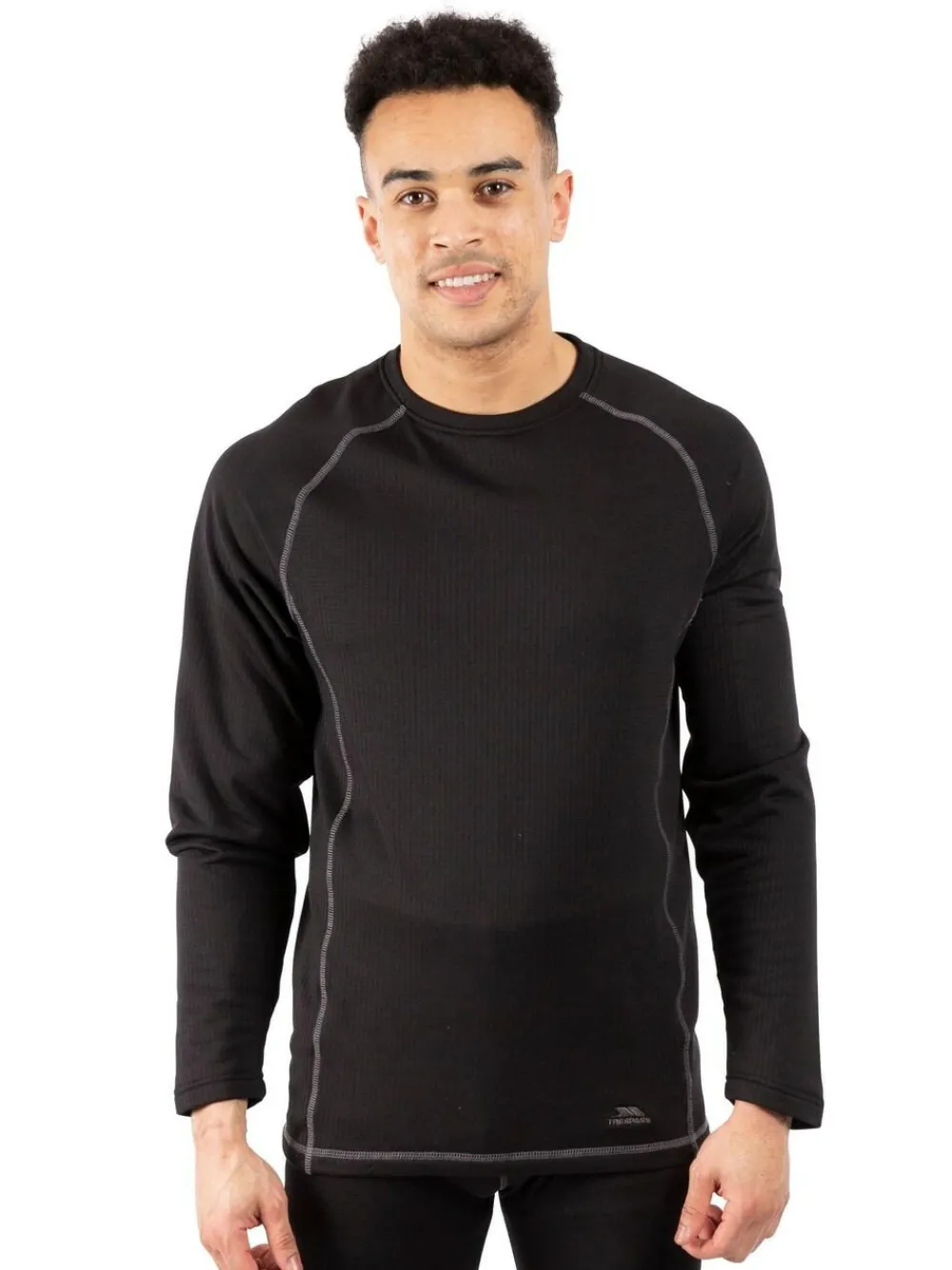Trespass Adults Sandler Black Base Layer Set^ Thermals