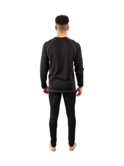 Trespass Adults Sandler Black Base Layer Set^ Thermals
