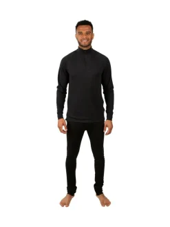 Trespass Adults Unite360 Black Base Layer Set^ Thermals