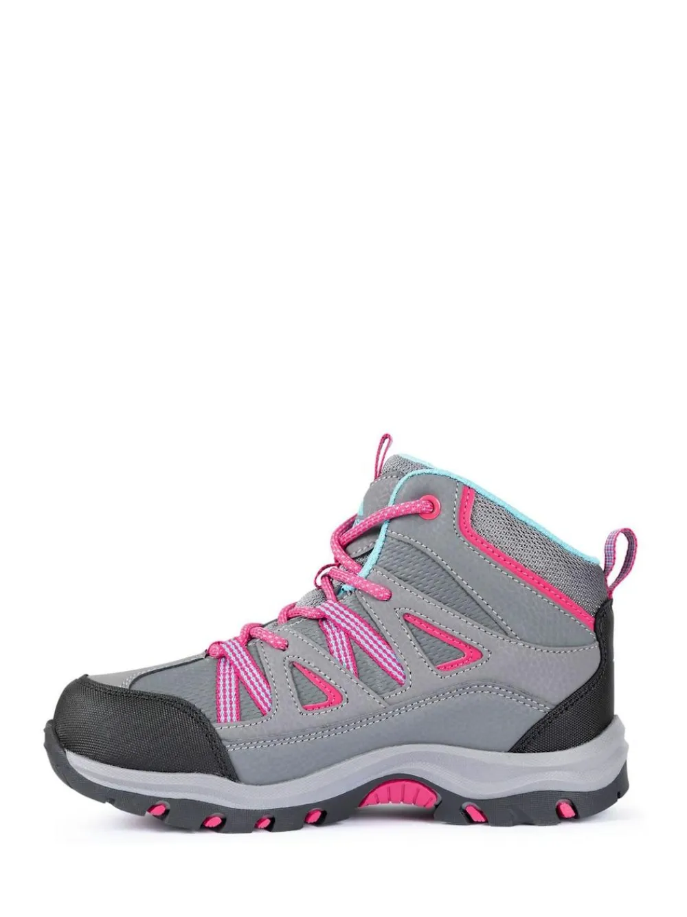 Trespass Unisex Grey Gillon II Mid Cut Boots^BOY Boots|Boots