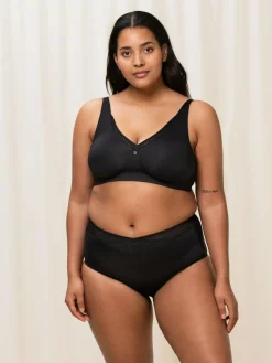 Triumph Non Wired True Shape Sensation Minimizer Bra Black
