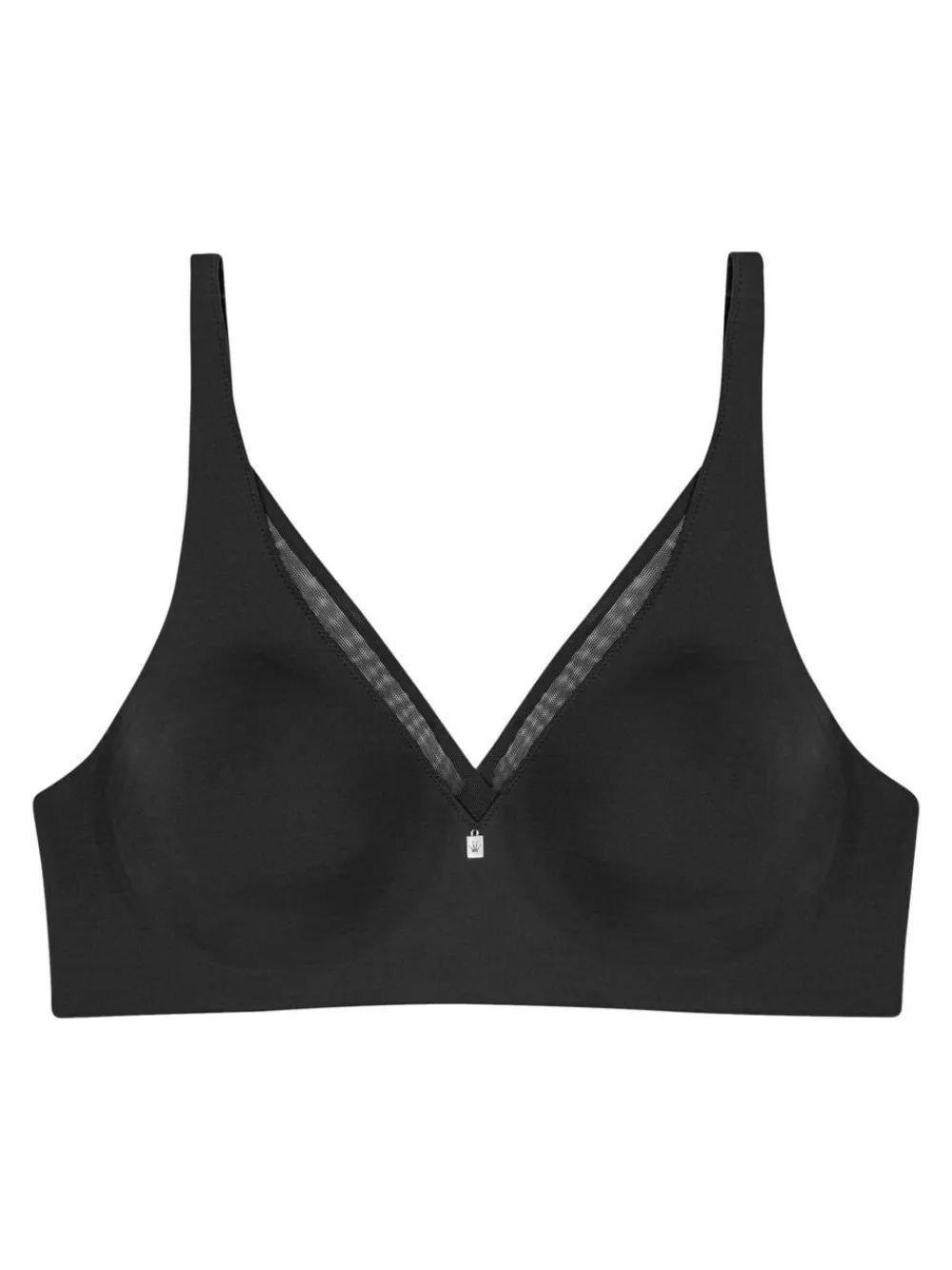 Triumph Non Wired True Shape Sensation Minimizer Bra Black
