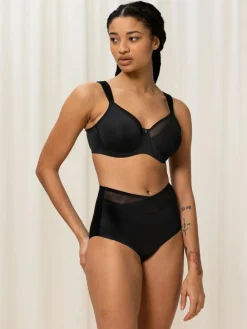 New Triumph Wired True Shape Sensation Minimizer Bra Black