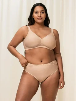 Triumph Modern Soft Cotton Non Wired Bra^Women Dd+ Range