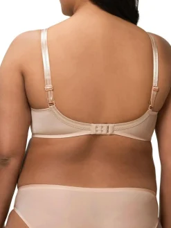 Triumph Nude Urban Microfibre Minimizer Bra^Women Dd+ Range