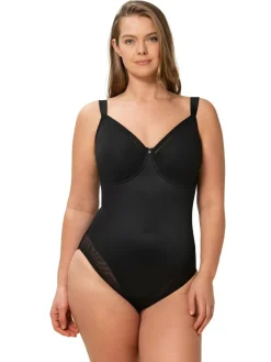 New Triumph True Shape Sensation Wired Shaping Bodysuit Black