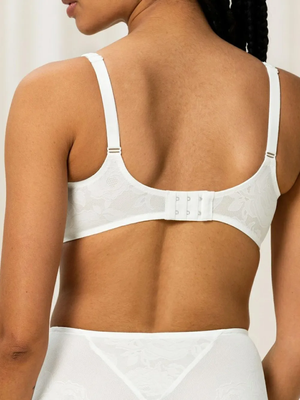Triumph Wild Rose Sensation - Wired Minimizer Bra White