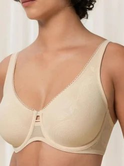Online Triumph Wild Sensation Minimiser Bra Nude