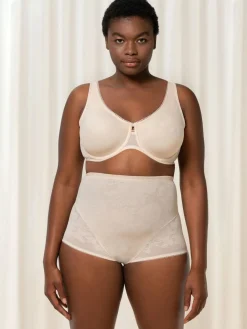 Online Triumph Wild Sensation Minimiser Bra Nude