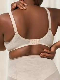 Online Triumph Wild Sensation Minimiser Bra Nude