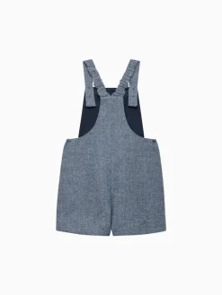 Trotters London Blue Lion Alfie Bib Shorts^ Bibs