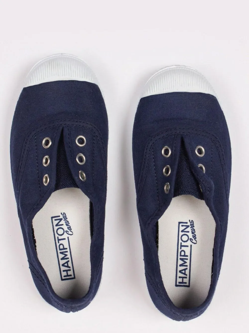 Trotters London Plum Canvas Pumps^ Shoes