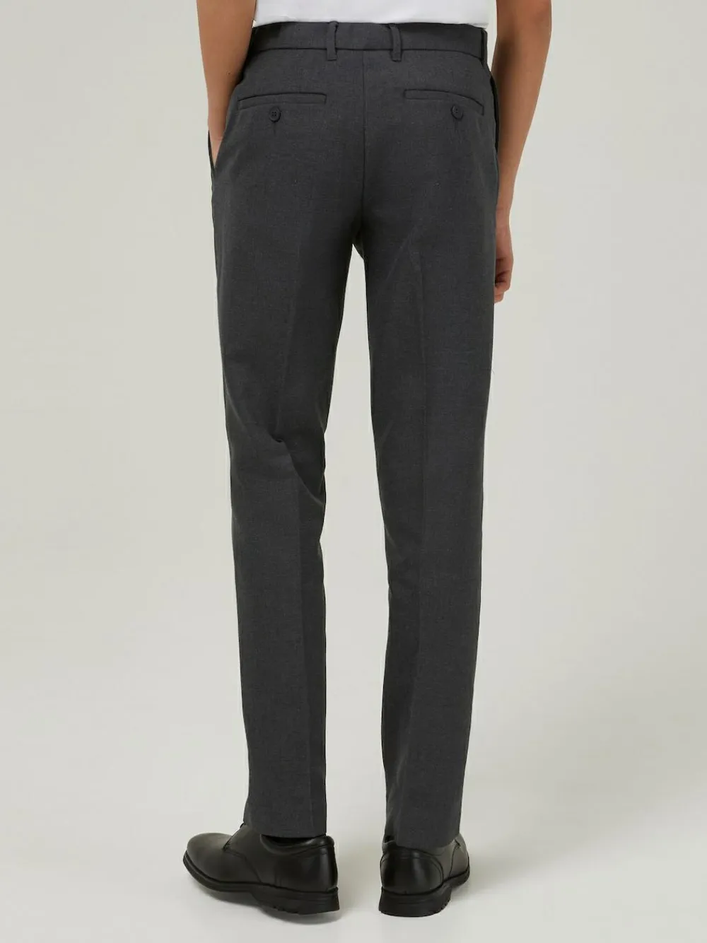 Discount Trutex Senior Boys Slim Leg Grey School Trousers