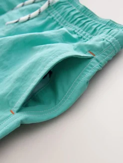 Sale Next Contrast Stitch Swim Shorts (3-16yrs) Turquoise Blue
