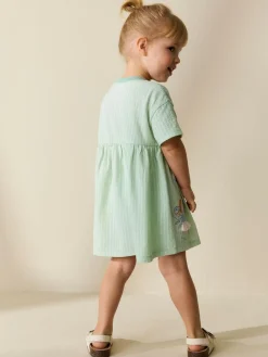Next Jersey Dress (3mths-7yrs) Turquoise Fairy