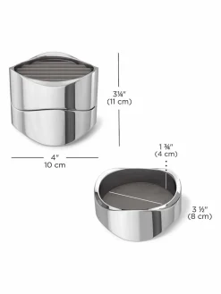 Umbra Chrome Wavy Jewelry Organizer^ Storage & Organisation