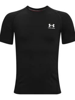 Discount Under Armour Black Heat Gear Short Sleeve T-Shirt
