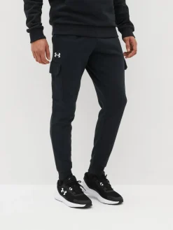 Discount Under Armour Rival Fleece Cargo Jogger Black