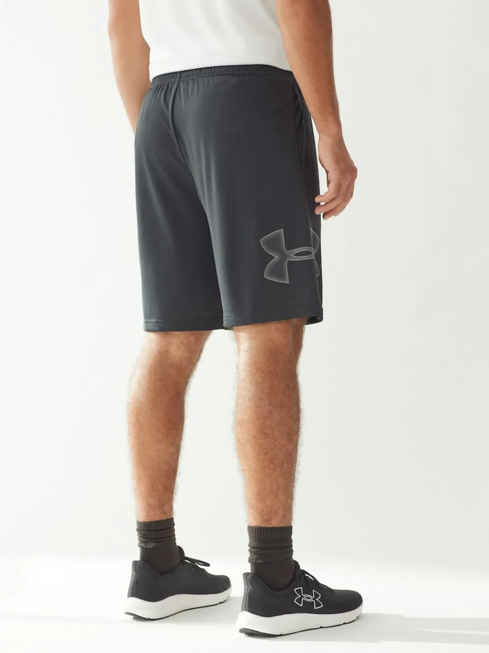 Hot Under Armour Tech Graphic Shorts Black