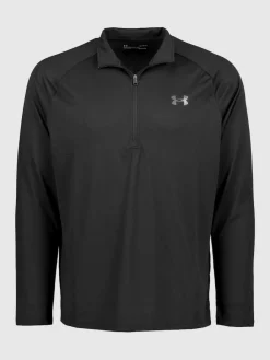 Under Armour Black Tech Quarter Zip Fleece^ Sweatshirts & Hoodies|Sweatshirts & Hoodies