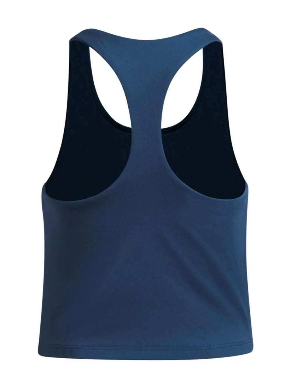 New Under Armour Motion Branded Crop Tank Blue