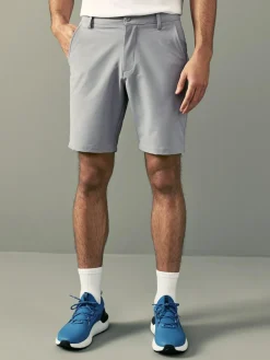 New Under Armour Golf Tech Taper Shorts Grey