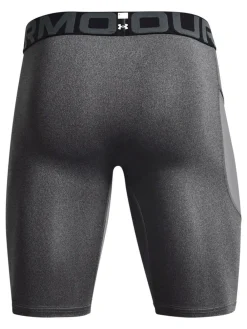 Best Under Armour Heat Gear Long Shorts Grey