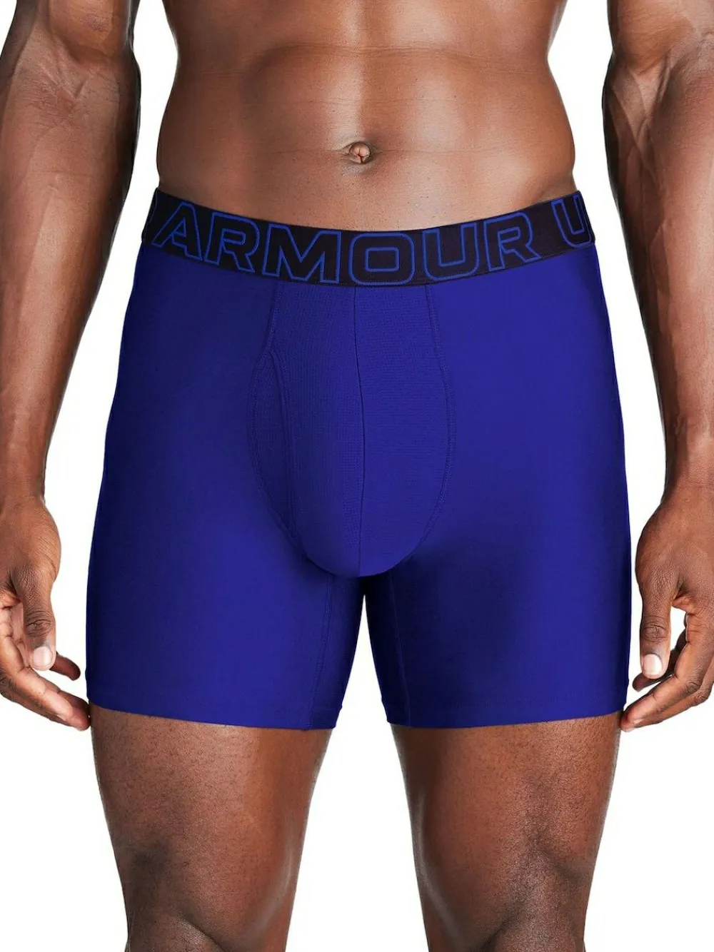 Discount Under Armour Navy Blue Tech Solid Briefs 3 Pack