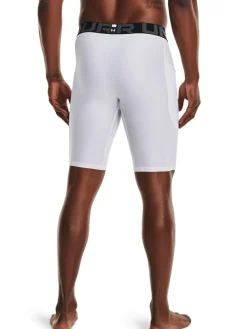 Best Under Armour Heat Gear Long Shorts White