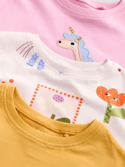 Next Character Long Sleeve Tops 3 Pack (3mths-7yrs)^ Cosy Club|Baby Winter Clothing