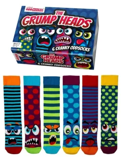 Discount United Odd Socks 3 Pack Multi Grump Socks
