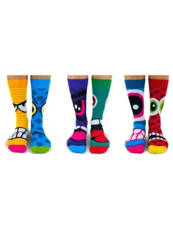 Best United Odd Socks Multi Stress Heads Stress Heads Socks