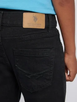 New U.S. Polo Assn . Classic Fit Jeans Black