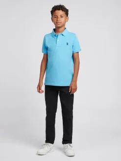 New U.S. Polo Assn . Classic Fit Jeans Black