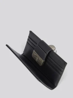 U.S. Polo Assn . Black Womens Romantic Large Card Holder Purse^Women Purses