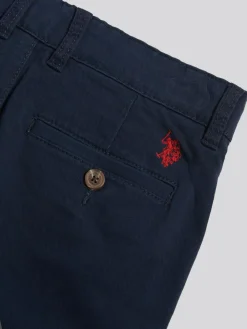 U.S. Polo Assn Blue Classic Chino Shorts^ Shorts