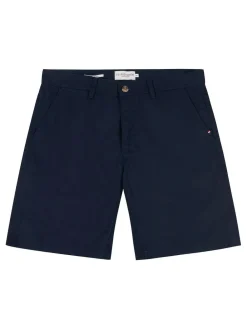 Sale U.S. Polo Assn Mens Linen Blend Chino Shorts Blue