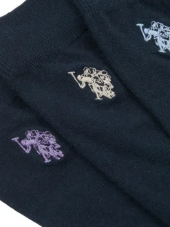 U.S. Polo Assn . Mens Smart Socks 3 Pack^ Socks|Socks