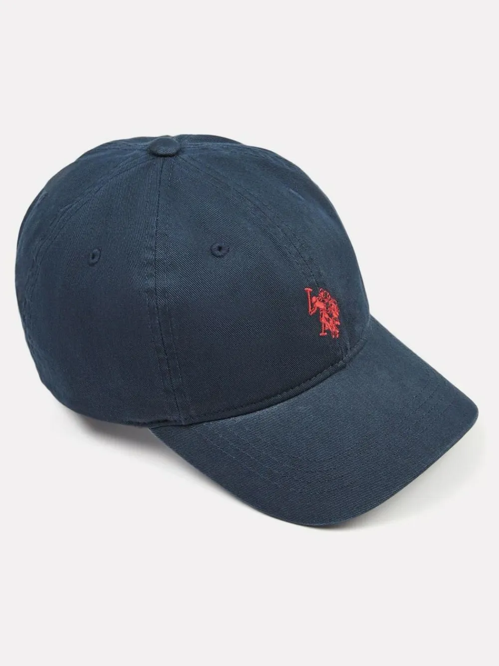 New U.S. Polo Assn . Mens Washed Casual 100% Cotton Cap Dark Blue