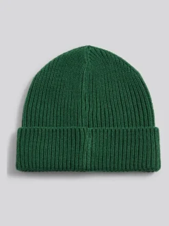 New U.S. Polo Assn . Signature Double Horsemen Knit Beanie Green