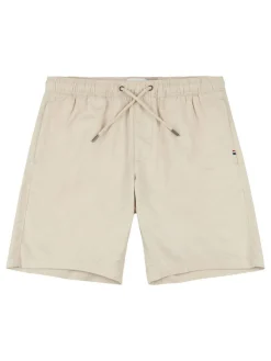 U.S. Polo Assn . Natural Mens Linen Blend Deck Shorts^ Shorts