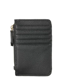 Online Valentino Bags Black Brixton Credit Card Case