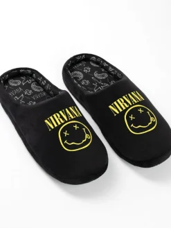 Vanilla Underground Black Nirvana Mule Slippers^ Slippers|Slippers