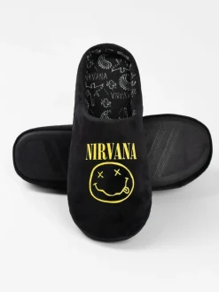 Vanilla Underground Black Nirvana Mule Slippers^ Slippers|Slippers
