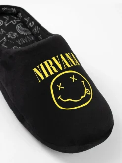 Vanilla Underground Black Nirvana Mule Slippers^ Slippers|Slippers