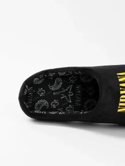 Vanilla Underground Black Nirvana Mule Slippers^ Slippers|Slippers