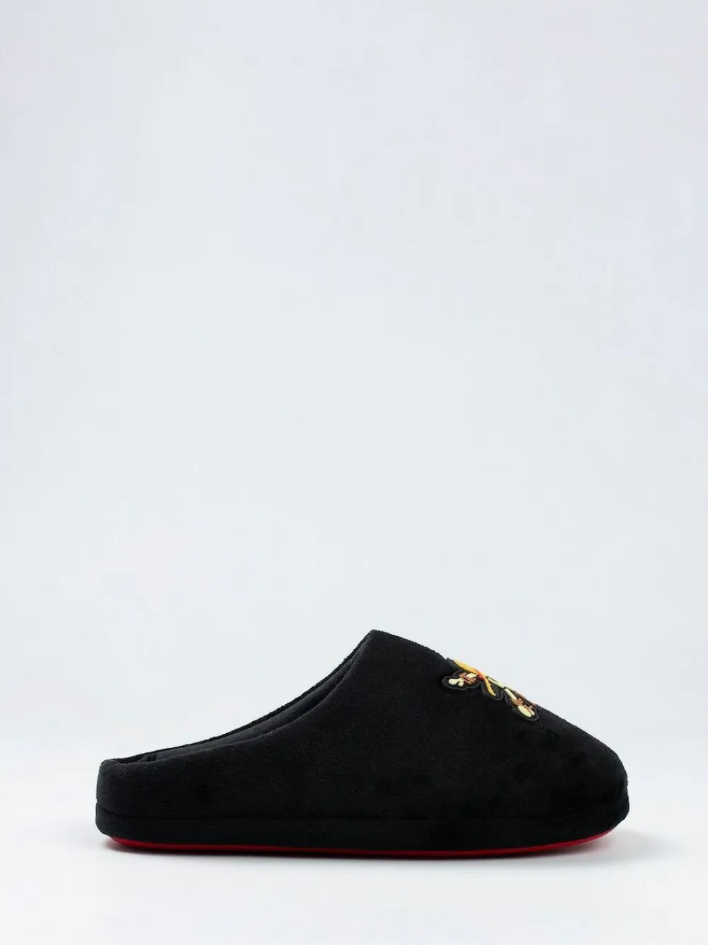 Vanilla Underground Black One Piece Mule Slippers^BOY Nightwear