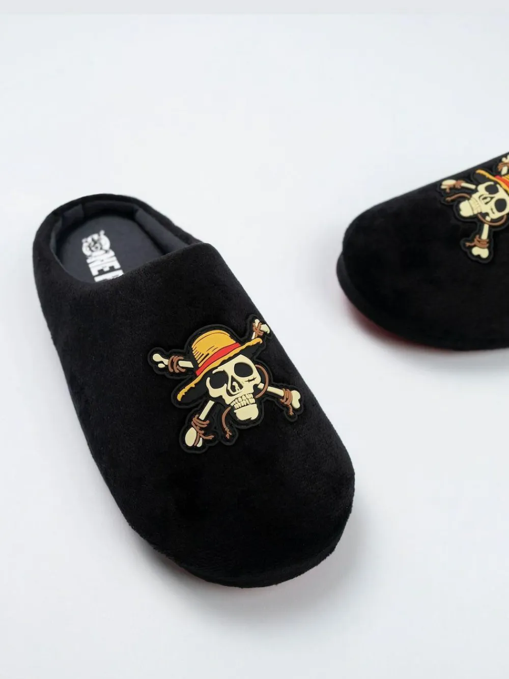 Vanilla Underground Black One Piece Mule Slippers^BOY Nightwear