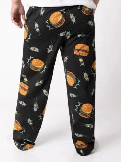 Clearance Vanilla Underground Black SpongeBob SquarePants Plankton Lounge Joggers